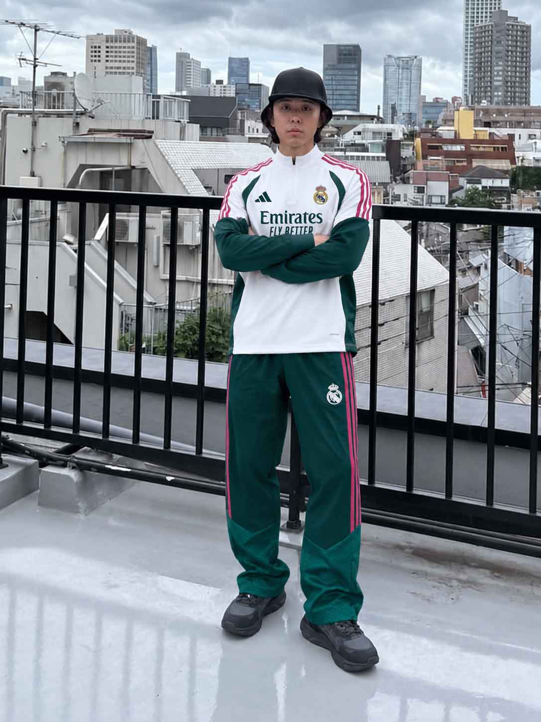 レアル・マドリード 2026-27 ホワイト×グリーン トレーニング