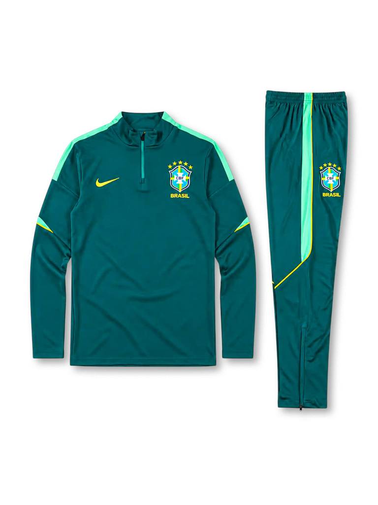 ブラジル代表 2026-27 トレーニング セットアップ ダークグリーン ブラジル代表 2026-27 トレーニング セットアップ ダークグリーン