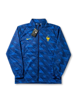 フランス代表 × Nike ウィンドブレーカートレーニングジャケット — ブルー幾何学柄