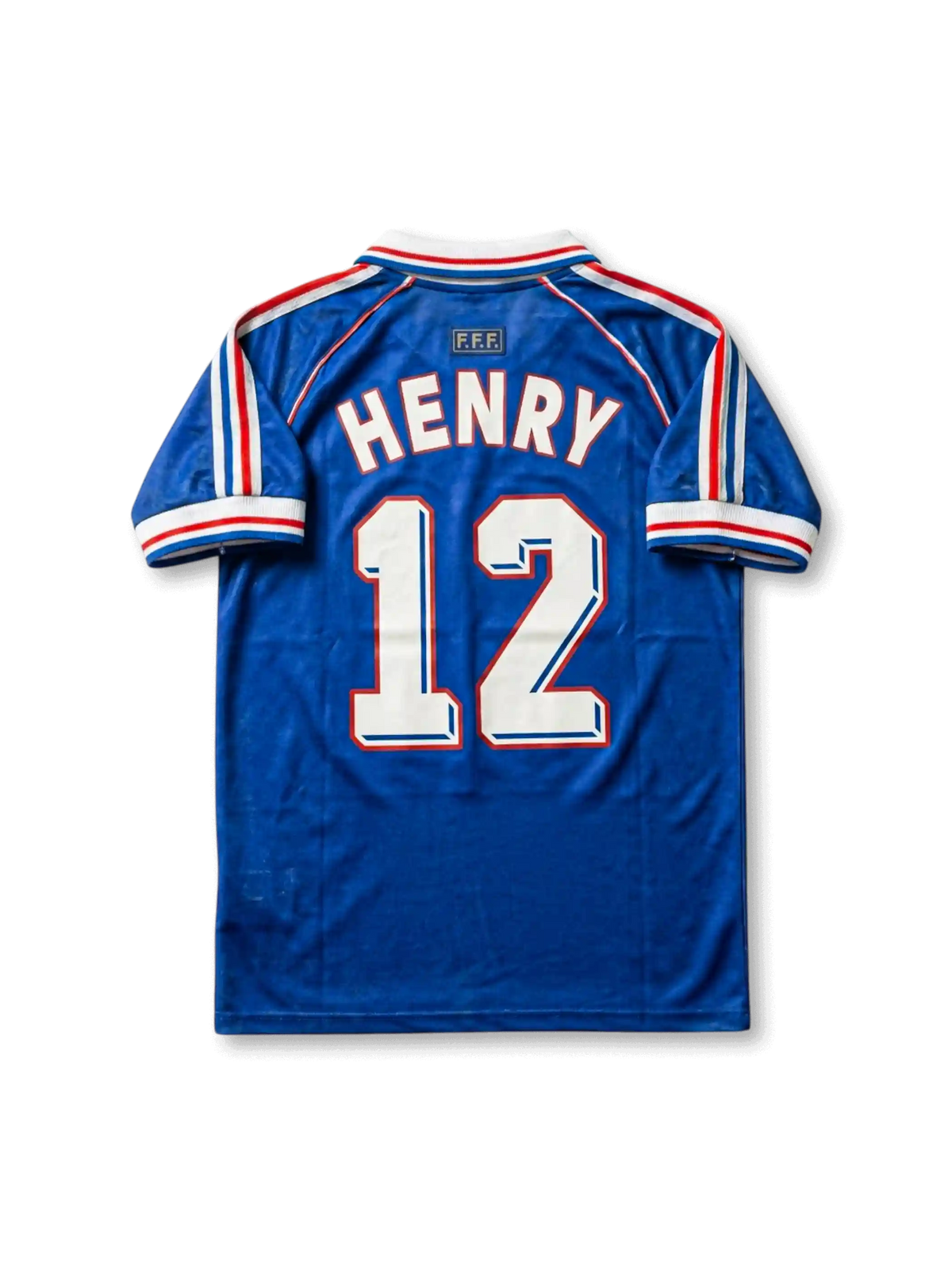 フランス代表 FIFA WORLD CUP 1998 ホームジャージ — アンリ 12番