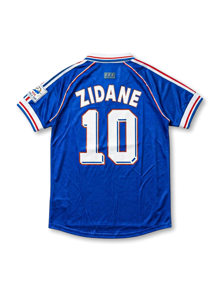 フランス代表 FIFA WORLD CUP 1998 ホームジャージ — ジダン 10番