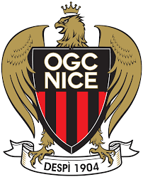 「鷲たちの赤黒を、日常のレイヤーへ。」 OGC Nice｜Collection logo