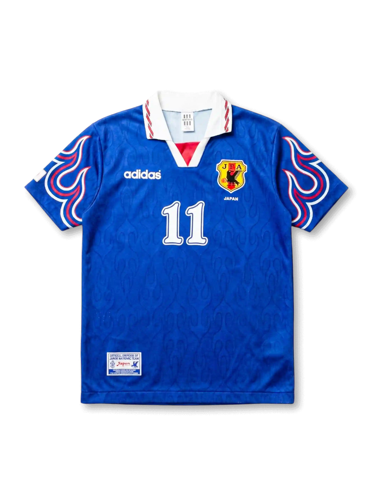 【希少】Jリーグオフィシャル三浦知良KAZUカズダンス90s初期ヴィンテージ古着 日本代表 1996 ホームジャージ カズ #11-KICKO – KICKO JAPAN