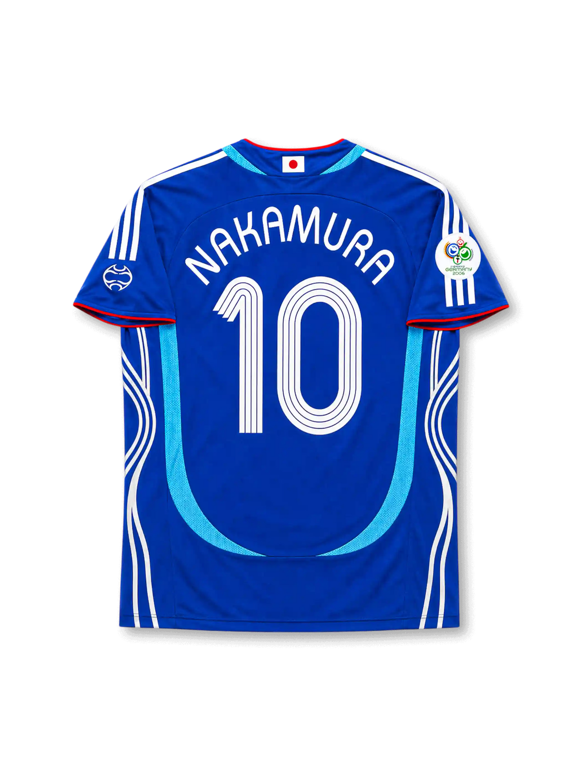 日本代表 2006 ホーム ワールドカップ レプリカ ジャージ 中村 10番 日本代表 2006 ホーム ワールドカップ レプリカ ジャージ 中村 10番