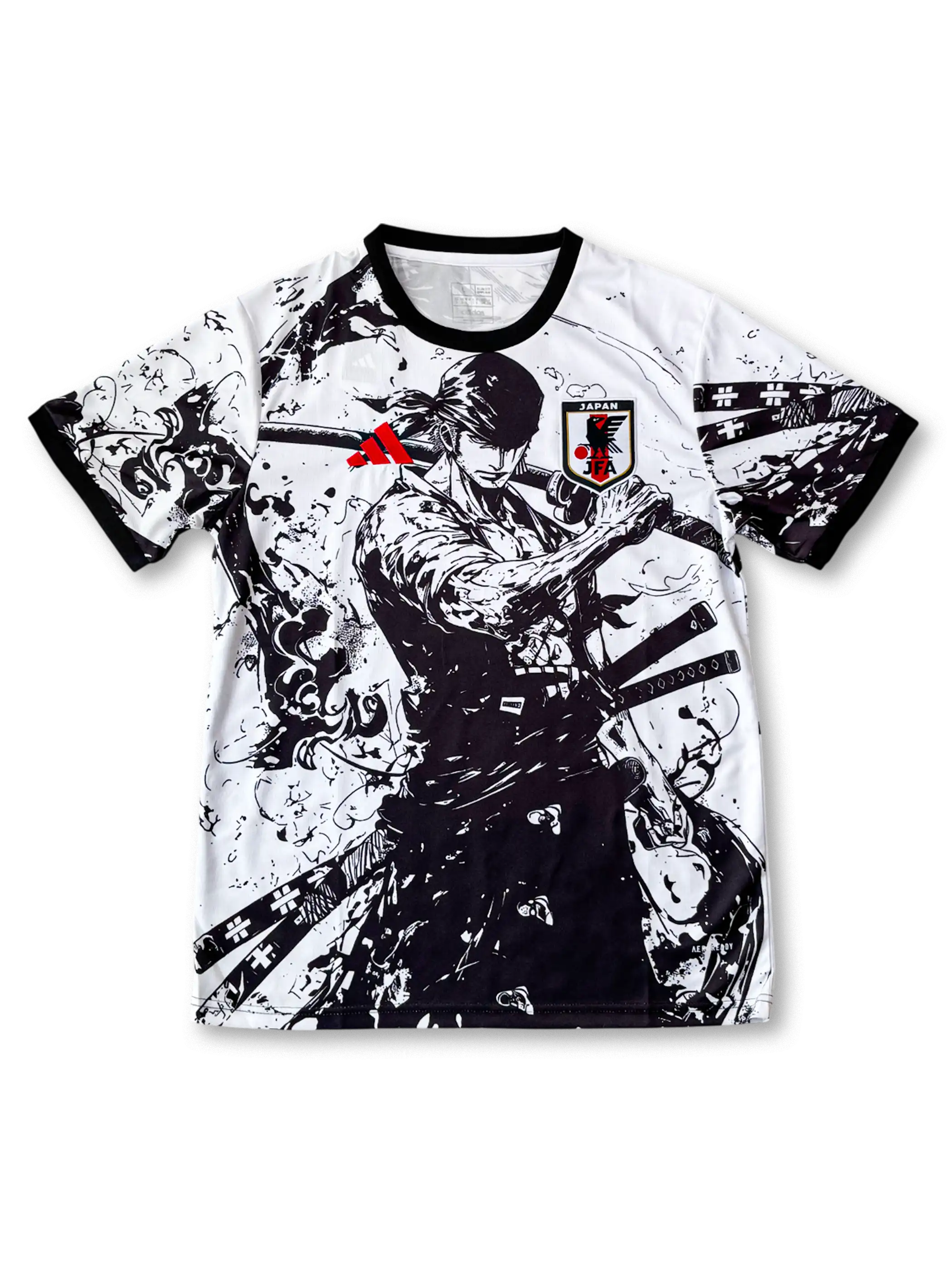 日本代表 墨絵サムライ モノクロ特別モデル 正面