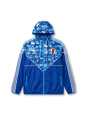 日本代表 アニメグラフィック ウインドブレーカージャケット フロントデザイン