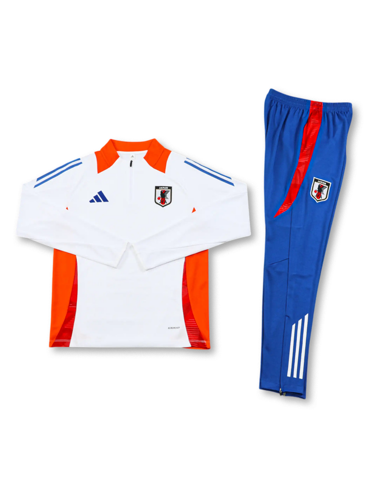 サッカー日本代表 ハーフジップ トレーニングセットアップ-KICKO サッカー日本代表 ハーフジップ トレーニングセットアップ-KICKO