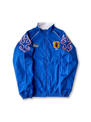 サッカーJFAウインドブレーカー 1998年 日本代表 火焔デザイン プレーヤーズ ウィンドブレーカー-KICKO