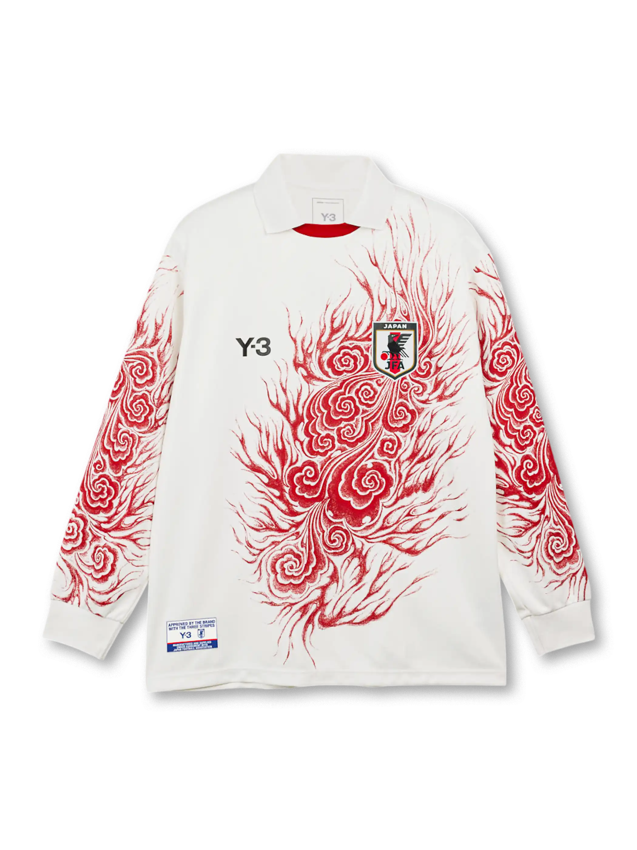 日本代表Y-3特別仕様長袖ユニフォーム
