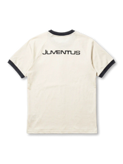 ユベントス × adidas Originals 復刻ライフスタイルTシャツ — クリーム