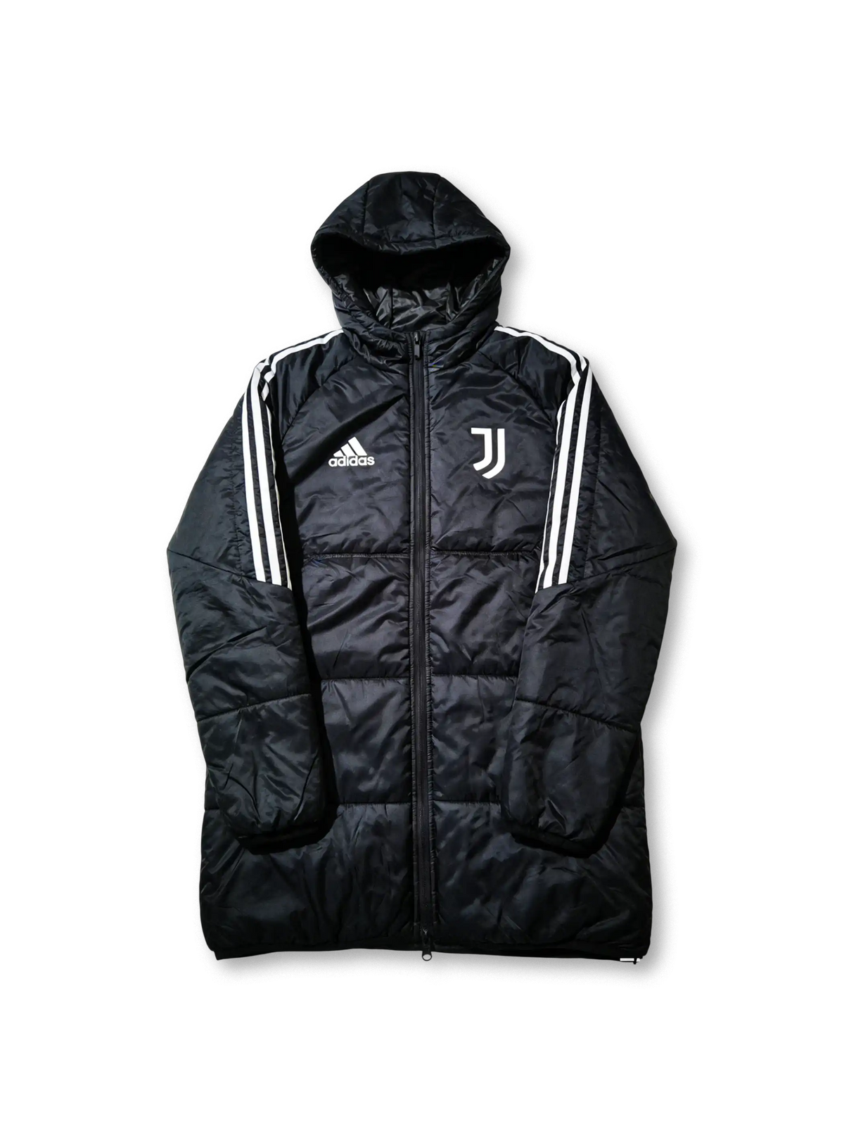 ユヴェントス 中綿フードジャケット 正面デザイン