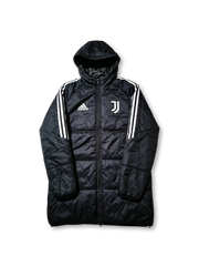 ユヴェントス 中綿フードジャケット 正面デザイン