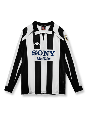 96-97 ユベントス　長袖　ユニフォーム　支給品 juventus_1997_98_home_long_sle