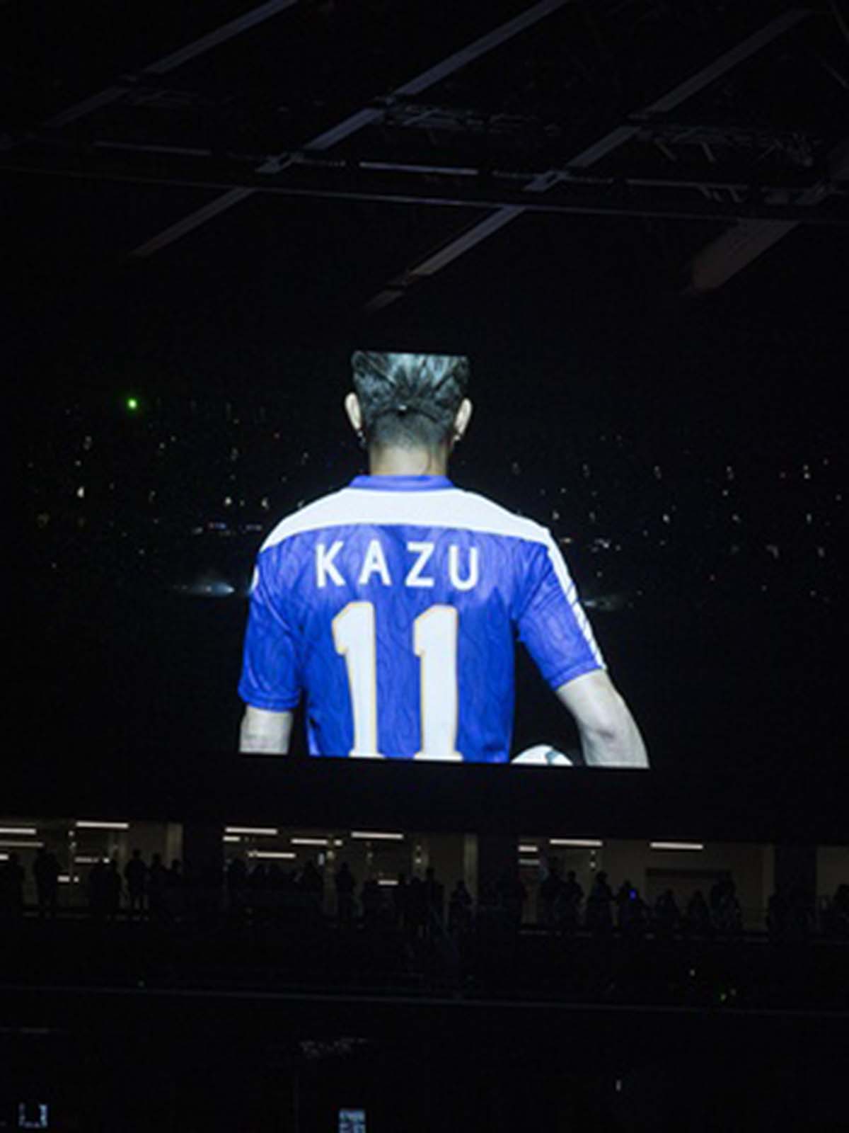 その他 Kazu 1994 & 1998 KAZU 新国立競技場 お披露目モデル ユニフォーム（青