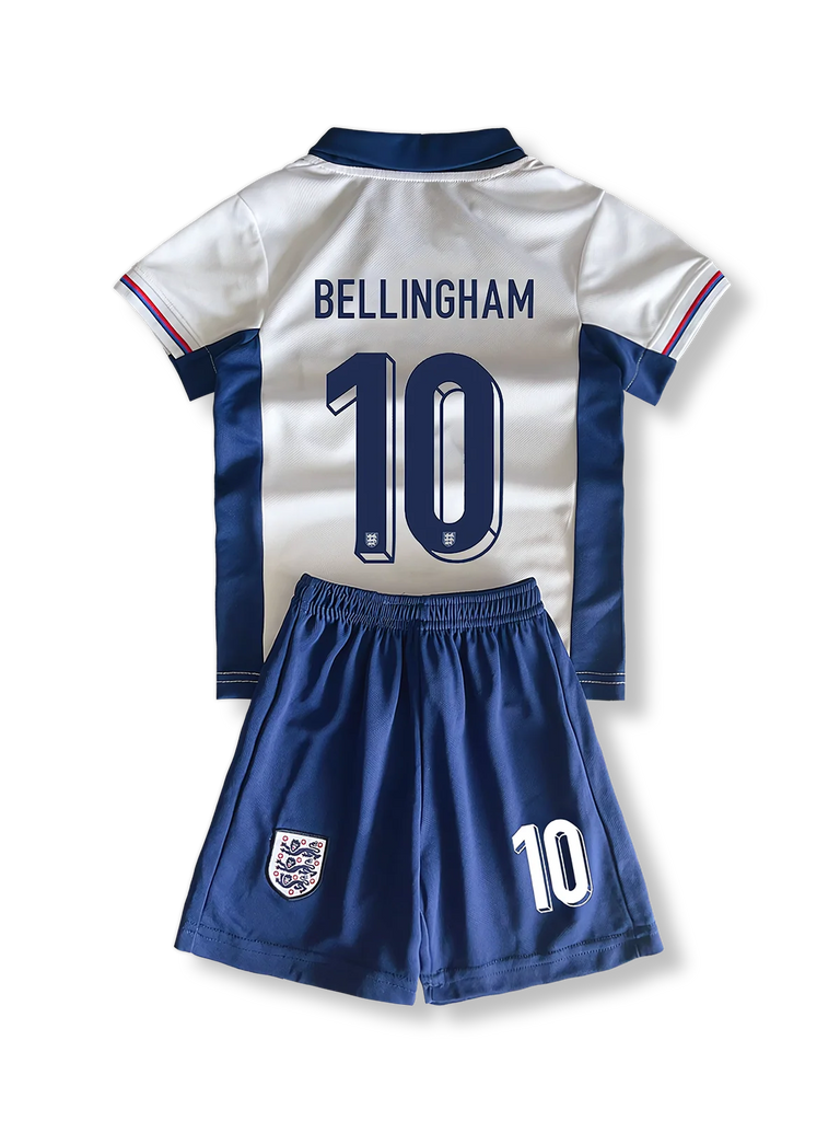子供用 イングランド ベリンガム 10番 ユニフォームセット-KICKO 子供用 イングランド ベリンガム 10番 ユニフォームセット-KICKO