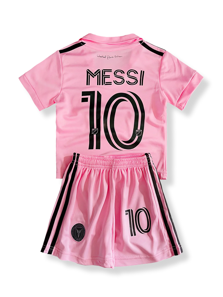 子供用 インテル・マイアミ メッシ 10番 ユニフォームセット-KICKO 子供用 インテル・マイアミ メッシ 10番 ユニフォームセット-KICKO