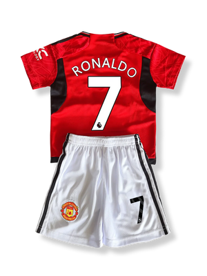 マンチェスターユナイテッド クリスティアーノロナウド ユニフォーム 7 サッカー kids_manutd_ronaldo_7_set.webp
