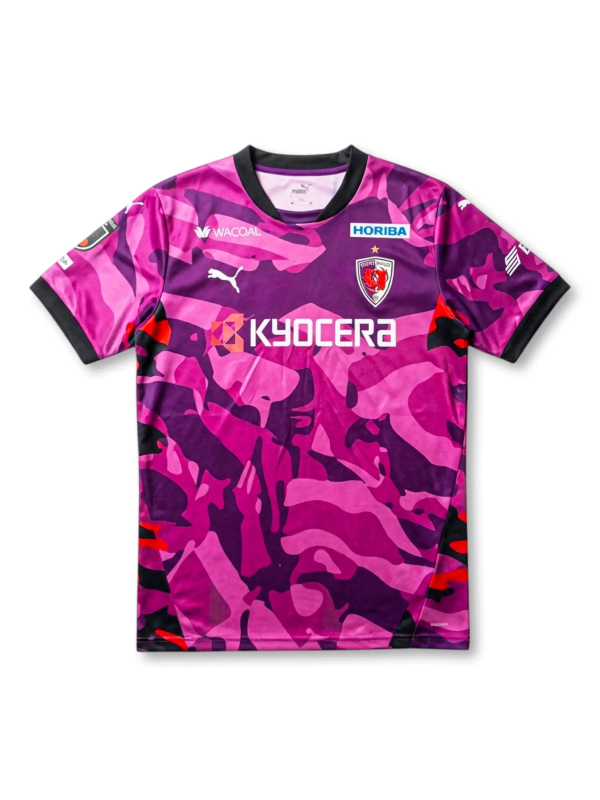 京都サンガFC Puma 試合用レプリカジャージ 2026-27 — ピンクカモ 京都サンガFC Puma 試合用レプリカジャージ 2026-27 — ピンクカモ