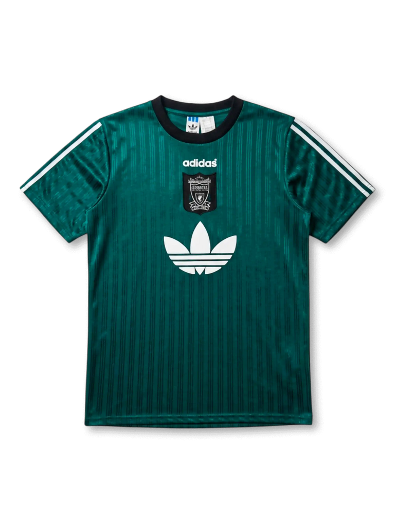 リヴァプールFC × adidas Originals トレフォイルジャージ グリーン