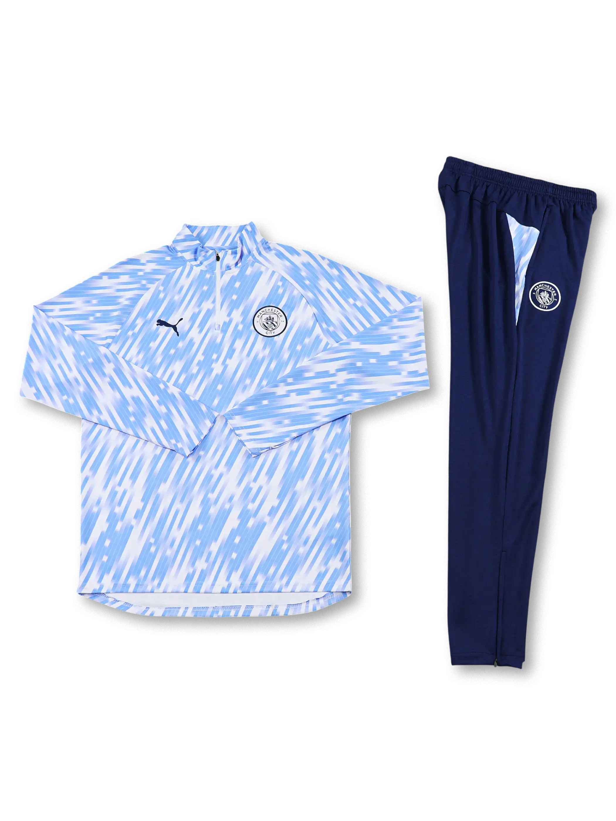 マンチェスター・シティ トレーニングウェア 上下セット 正面