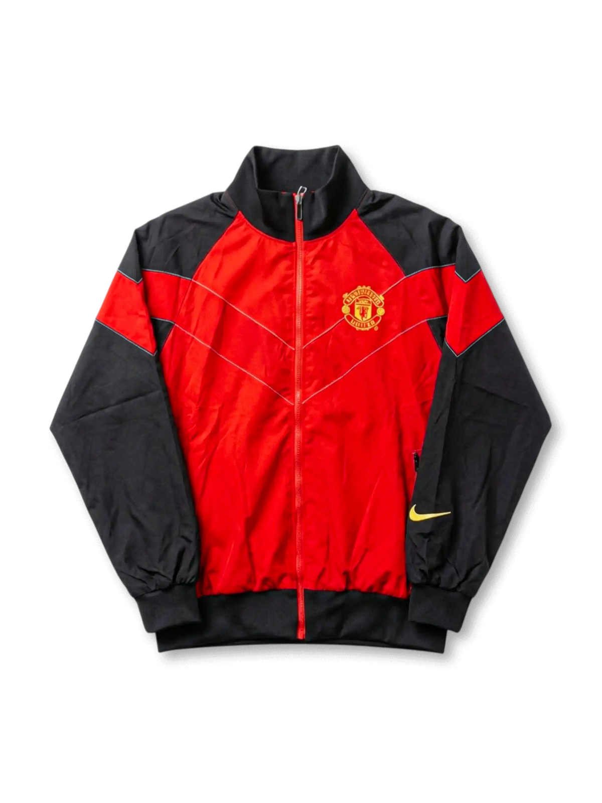 マンチェスター・ユナイテッド 1878 トラックジャケット レッド×ブラック フロントデザイン