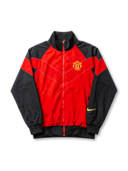 マンチェスター・ユナイテッド 1878 トラックジャケット レッド×ブラック フロントデザイン