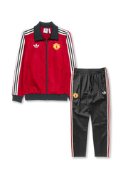 マンチェスター・ユナイテッド 三つ葉ロゴ トラックスーツ 正面