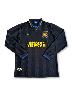 93-94 マンチェスター・ユナイテッド アウェイ 長袖 ユニフォーム 93/94シーズン マンチェスター・ユナイテッド アウェイ長袖