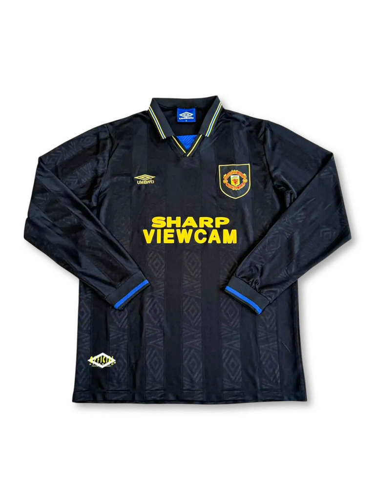 93-94 マンチェスター・ユナイテッド アウェイ 長袖 ユニフォーム 93/94シーズン マンチェスター・ユナイテッド アウェイ長袖