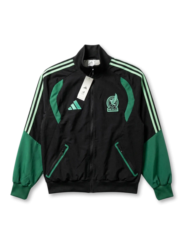 adidas メキシコ代表　ジャケット　90s〜00s メキシコ代表 × adidas トレーニングトラックジャケット — ブラック