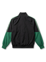 メキシコ代表 × adidas トレーニングトラックジャケット — ブラック×グリーン