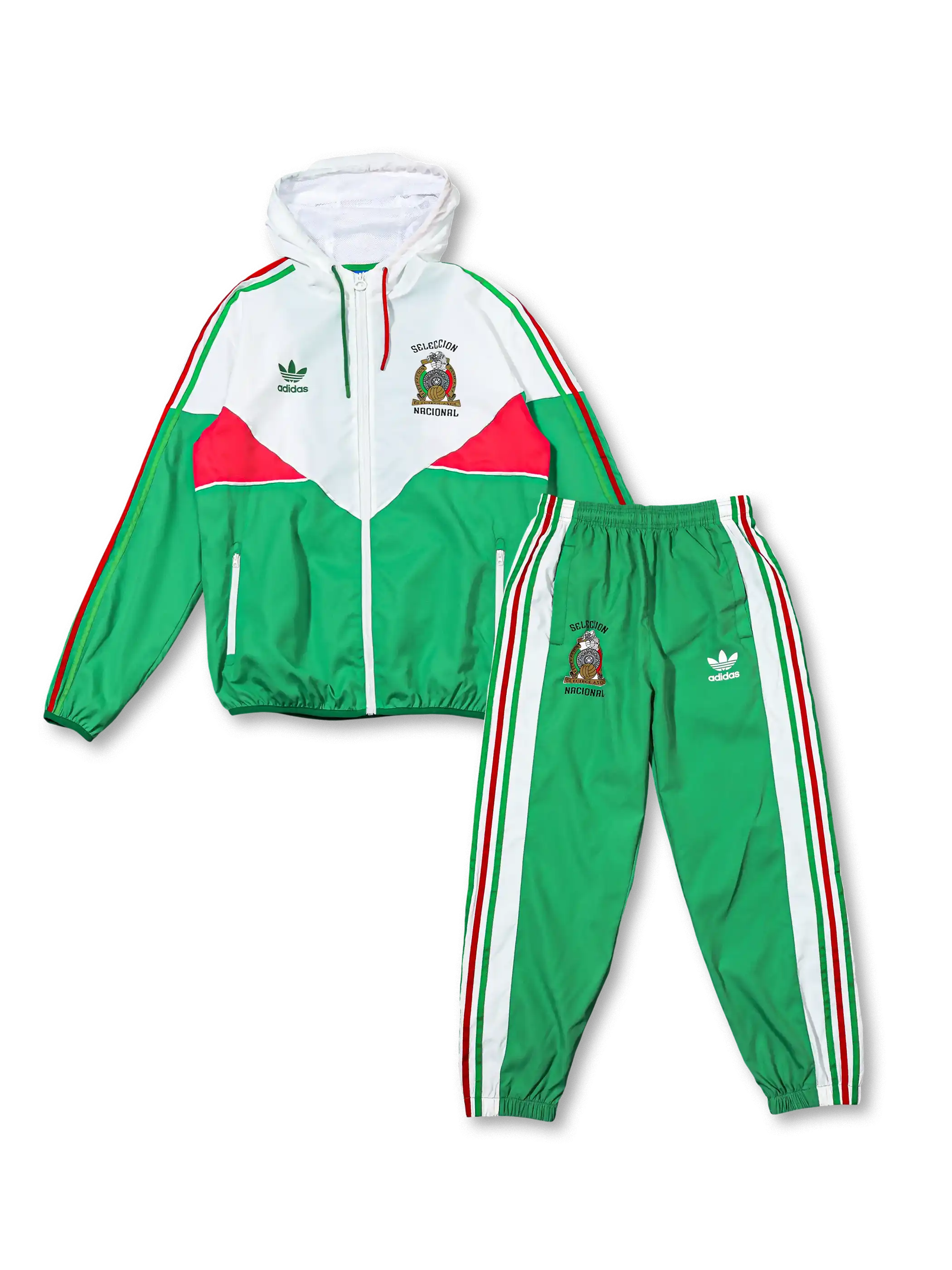 メキシコ代表 トレーニング ウィンドブレーカー セットアップ 正面