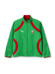 モロッコ代表 両面ジャケット（グリーン面・前面）