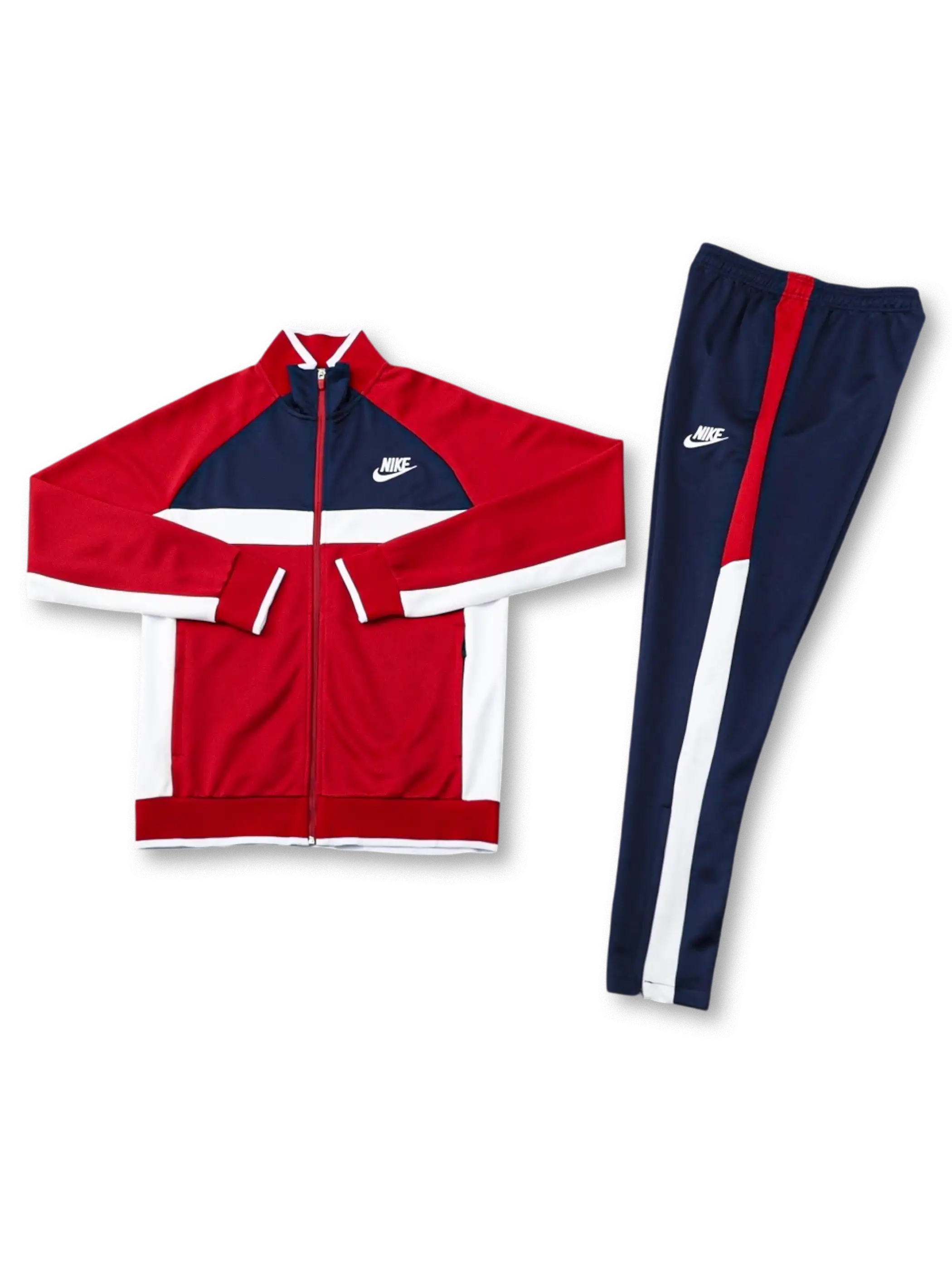 ナイキ トリコロール トラックセット 正面