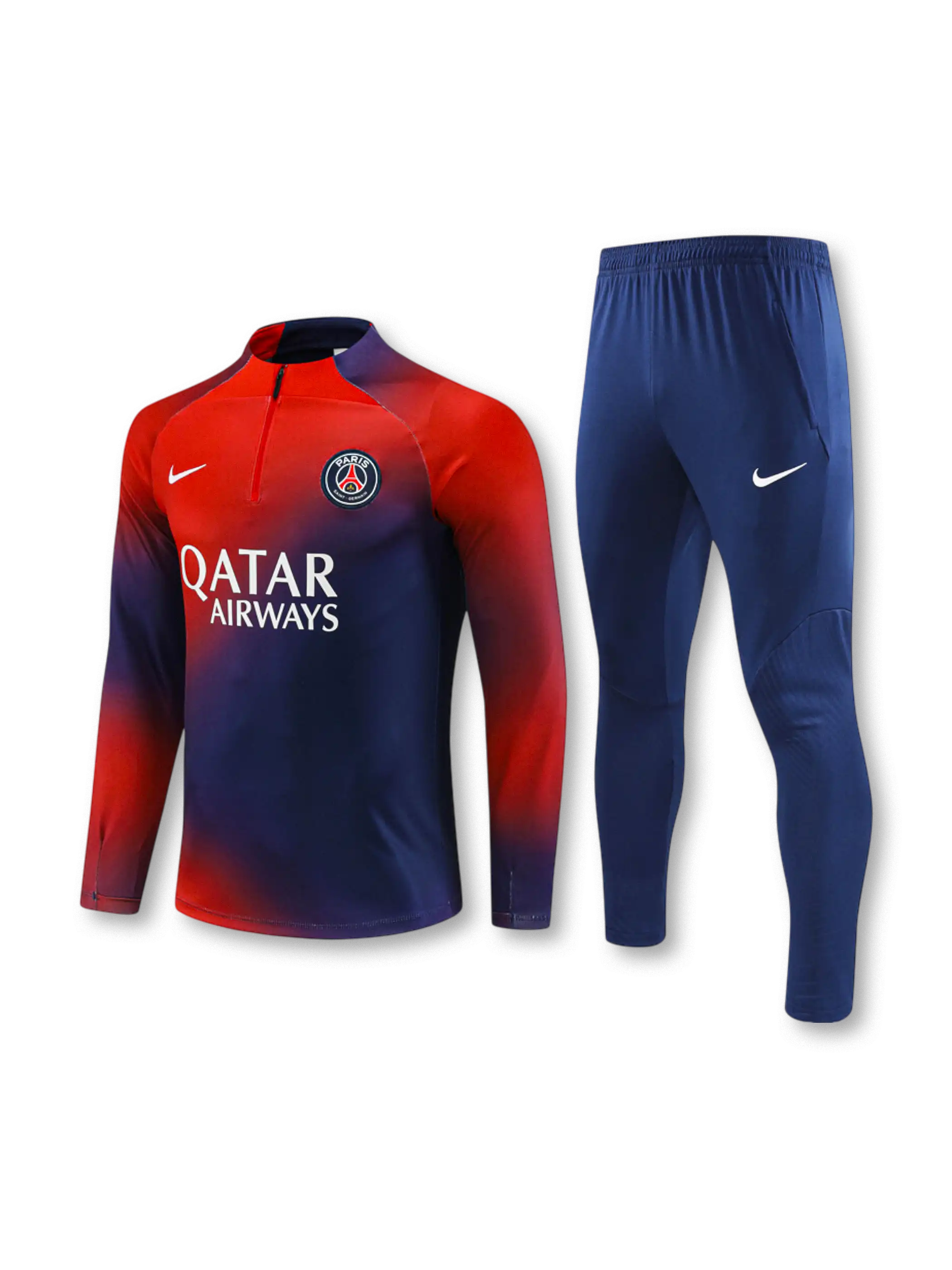 パリ・サンジェルマン ハーフジップ トレーニングセットアップ-KICKO