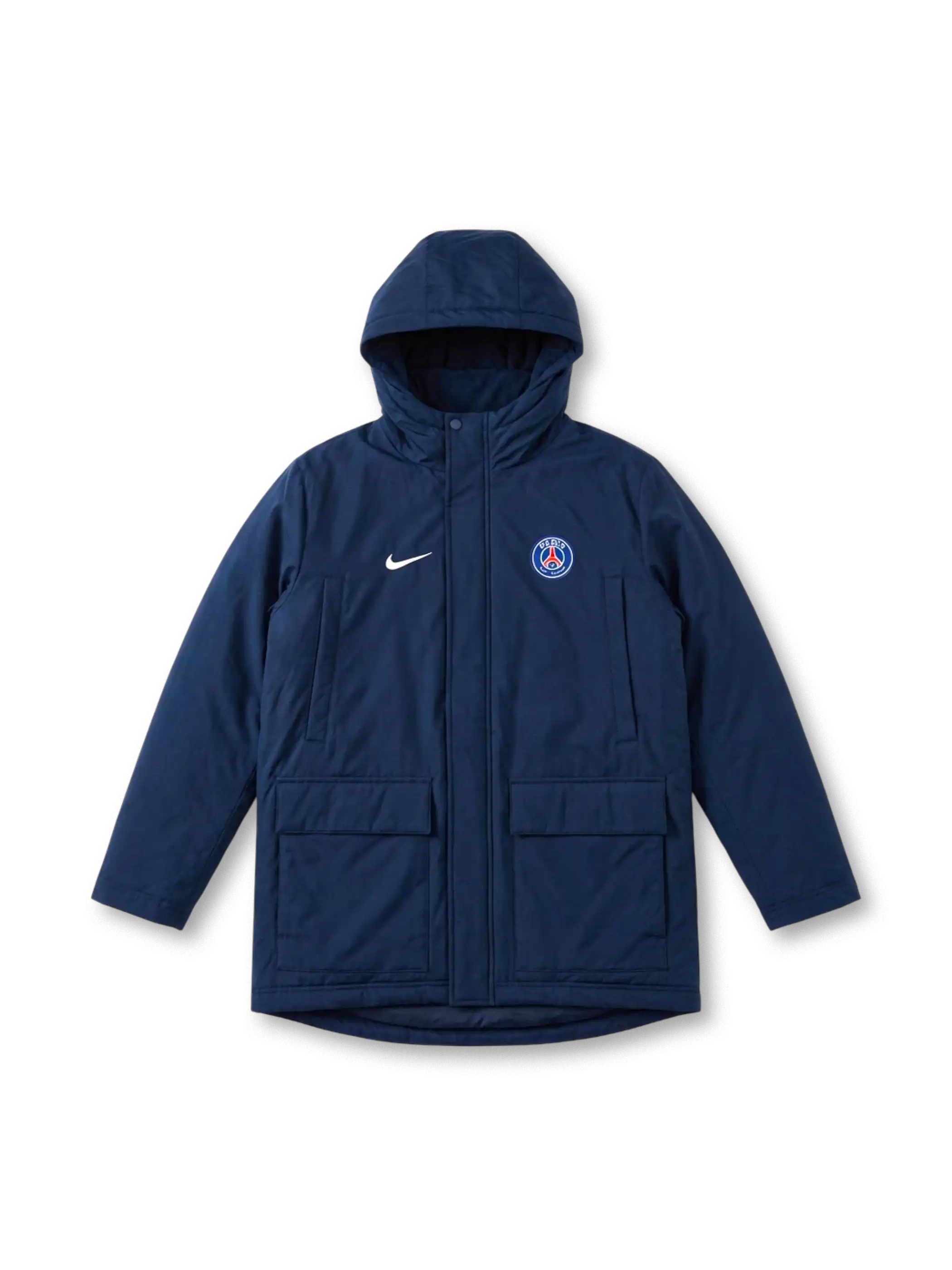 パリ・サンジェルマン 中綿フーデッドコート