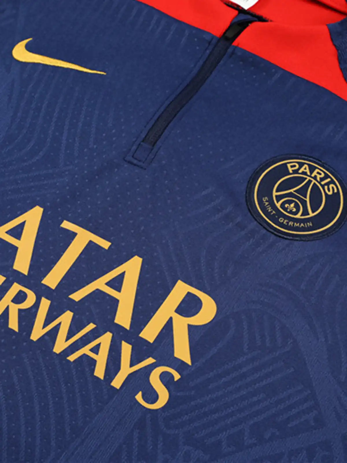 パリ・サンジェルマン 選手仕様 ハーフジップ トレーニング