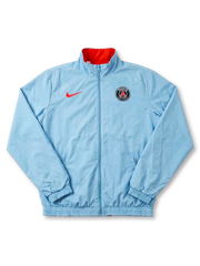 パリ・サンジェルマン リバーシブル ウインドブレーカー 赤白ストライプ面 正面