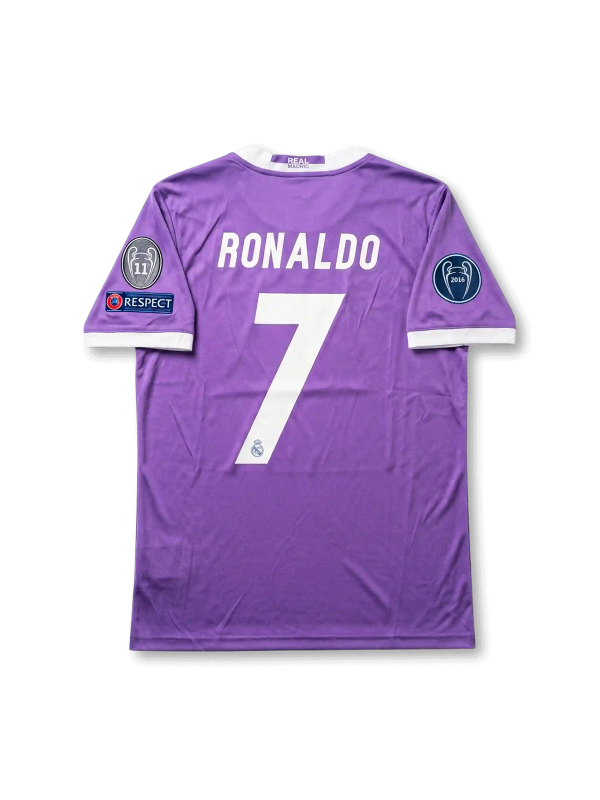 レアル・マドリード 2016-17 アウェイ UEFAチャンピオンズリーグ決勝カーディフ仕様 レプリカ ジャージ ロナウド 7番