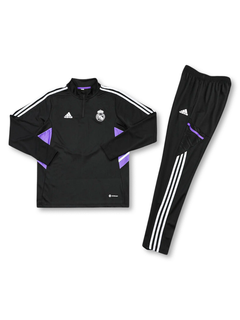 レアル・マドリード ハーフジップ トレーニングセットアップ-KICKO – Kicko
