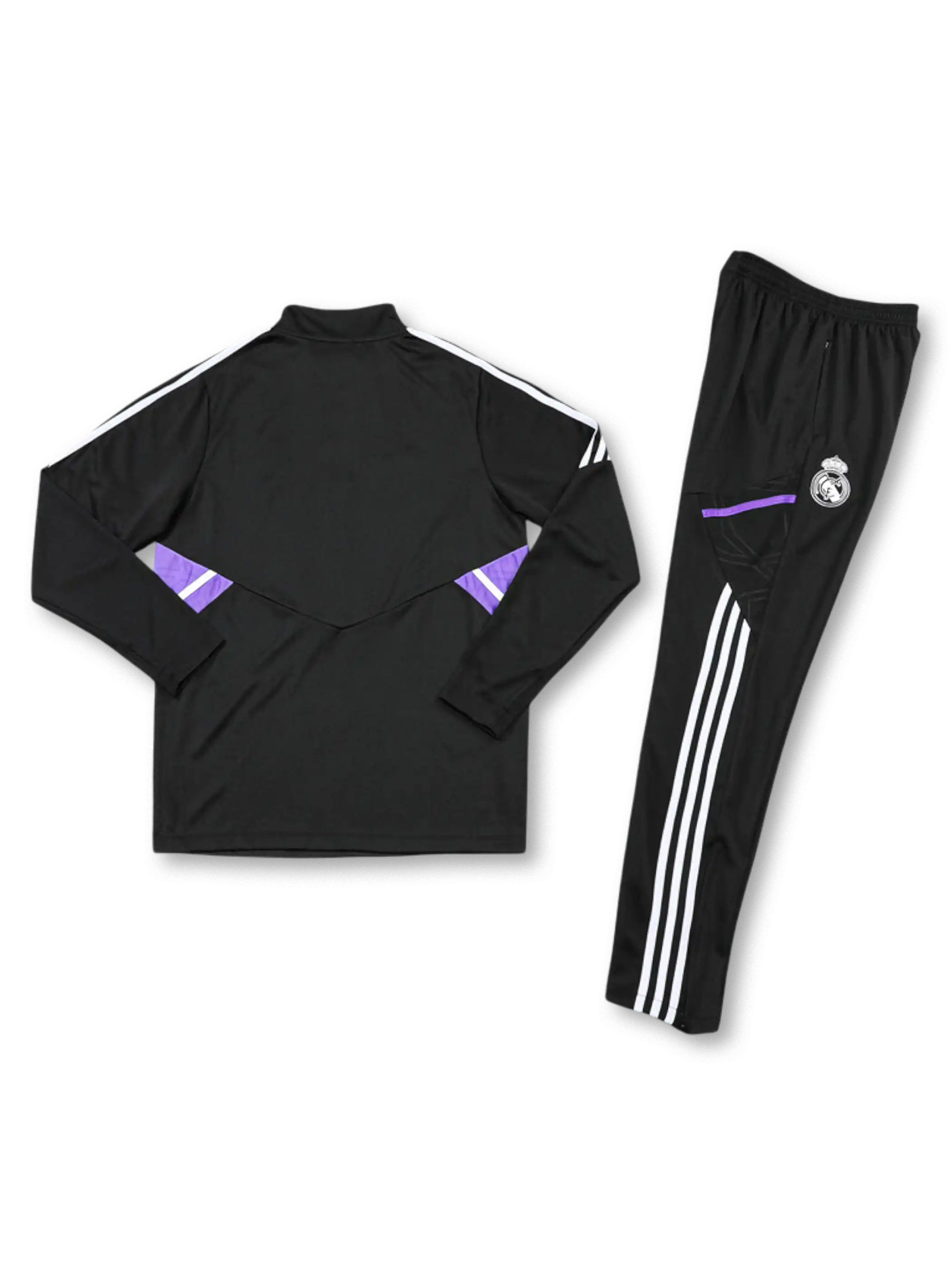 レアル・マドリード ハーフジップ　ドリルトップ レアル・マドリード ハーフジップ トレーニングセットアップ-KICKO – Kicko