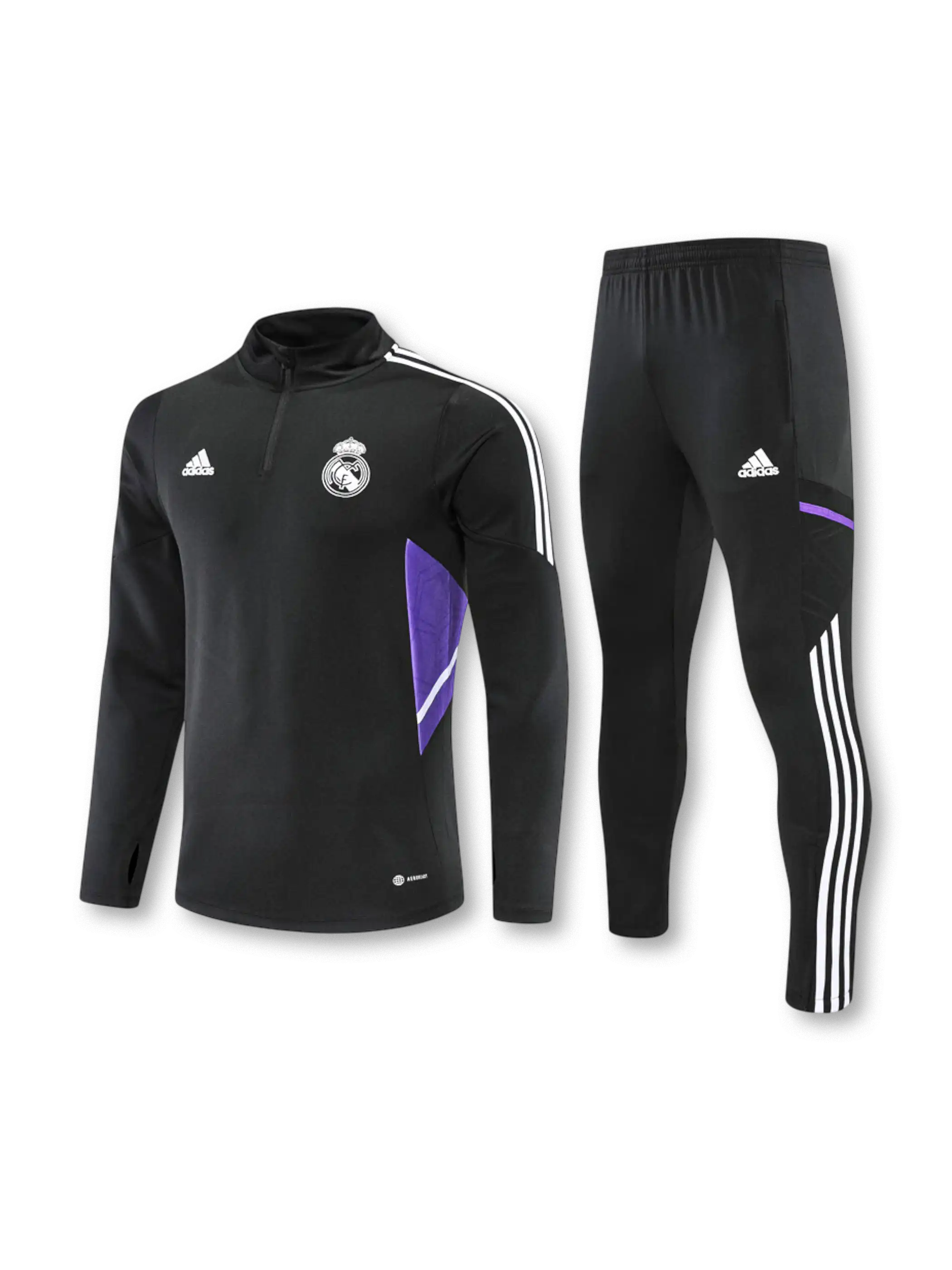 レアル・マドリード ハーフジップ トレーニングセットアップ-KICKO – Kicko