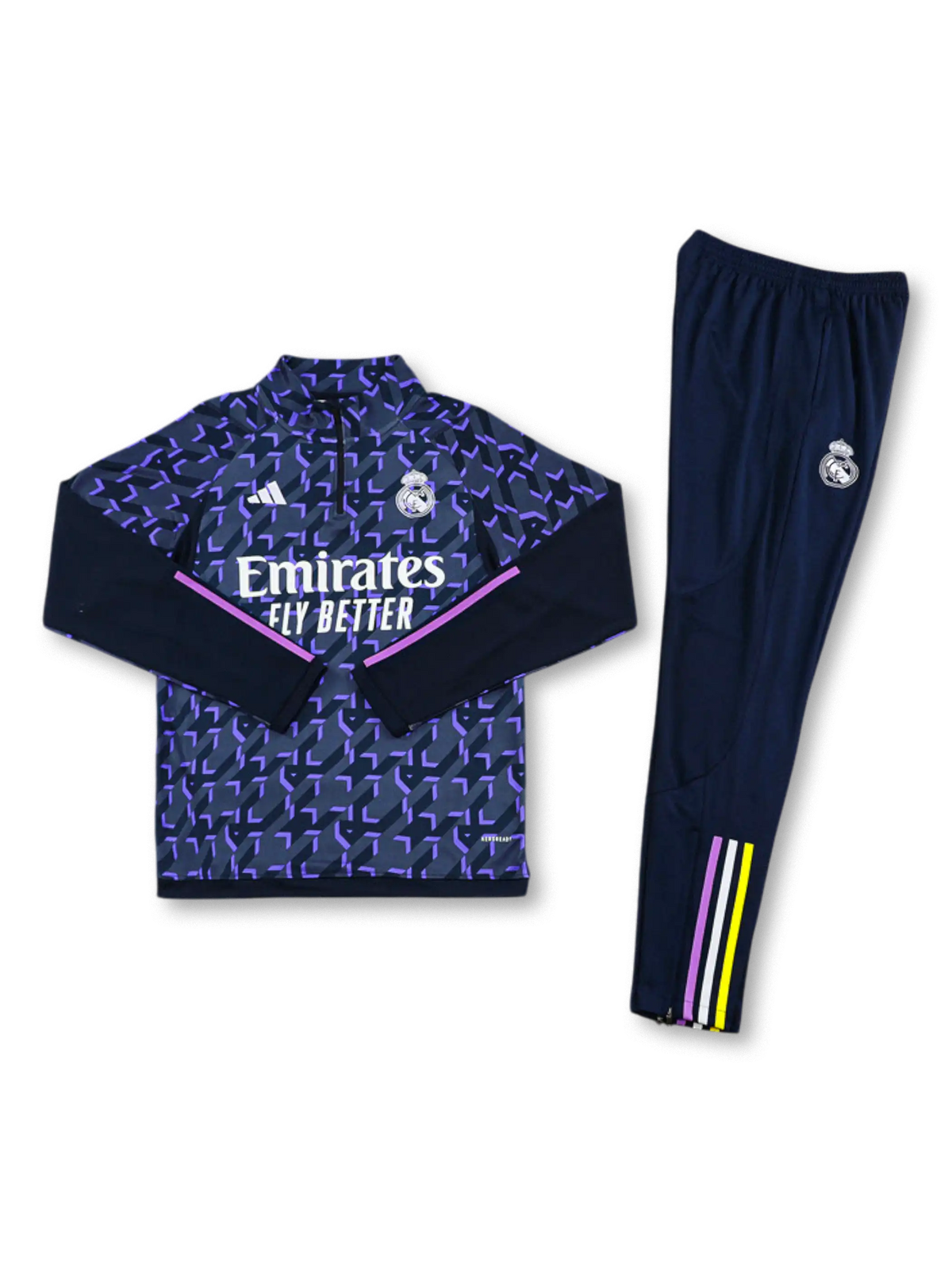 レアルマドリード ハーフジップ ドリルトップ トレーニングウェア レアル・マドリード ハーフジップ トレーニング上下セット-KICKO – Kicko