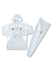 レアル・マドリード フーデッドトレーニングセット 正面