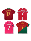 ロナウド福袋 背番号入りジャージ2枚セット, vintage football shirt bundle