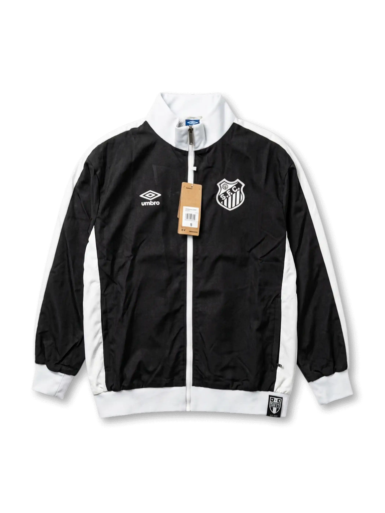 Santos FC Umbro ジャージ 新品タグ付き サントスFC × Umbro × Topps トラックジャケット — ブラック×ホワイト