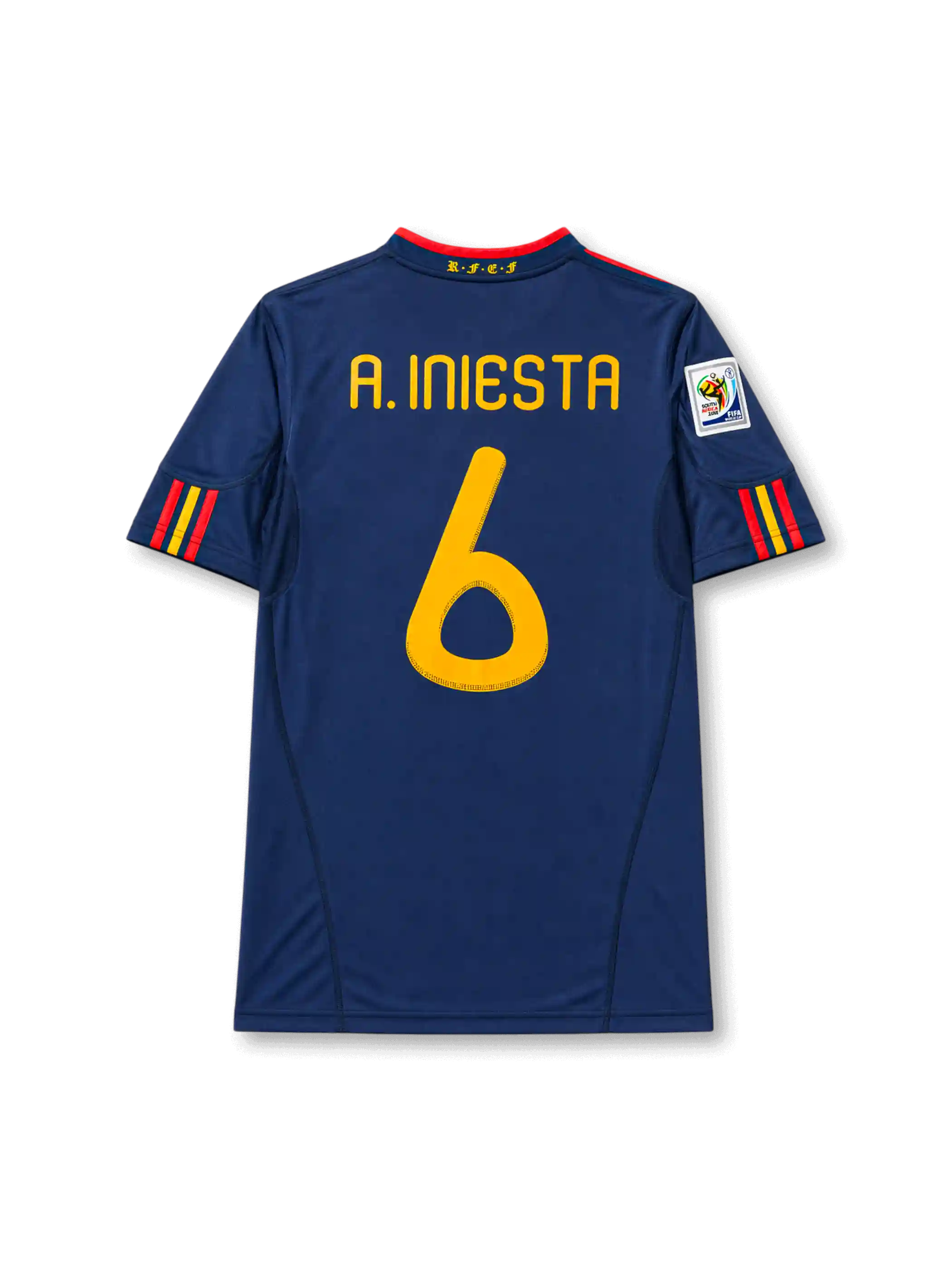 adidas スペイン代表 2010W杯 決勝 アウェイユニホーム イニエスタ adidas スペイン代表 2010W杯 決勝 アウェイユニホーム イニエスタ