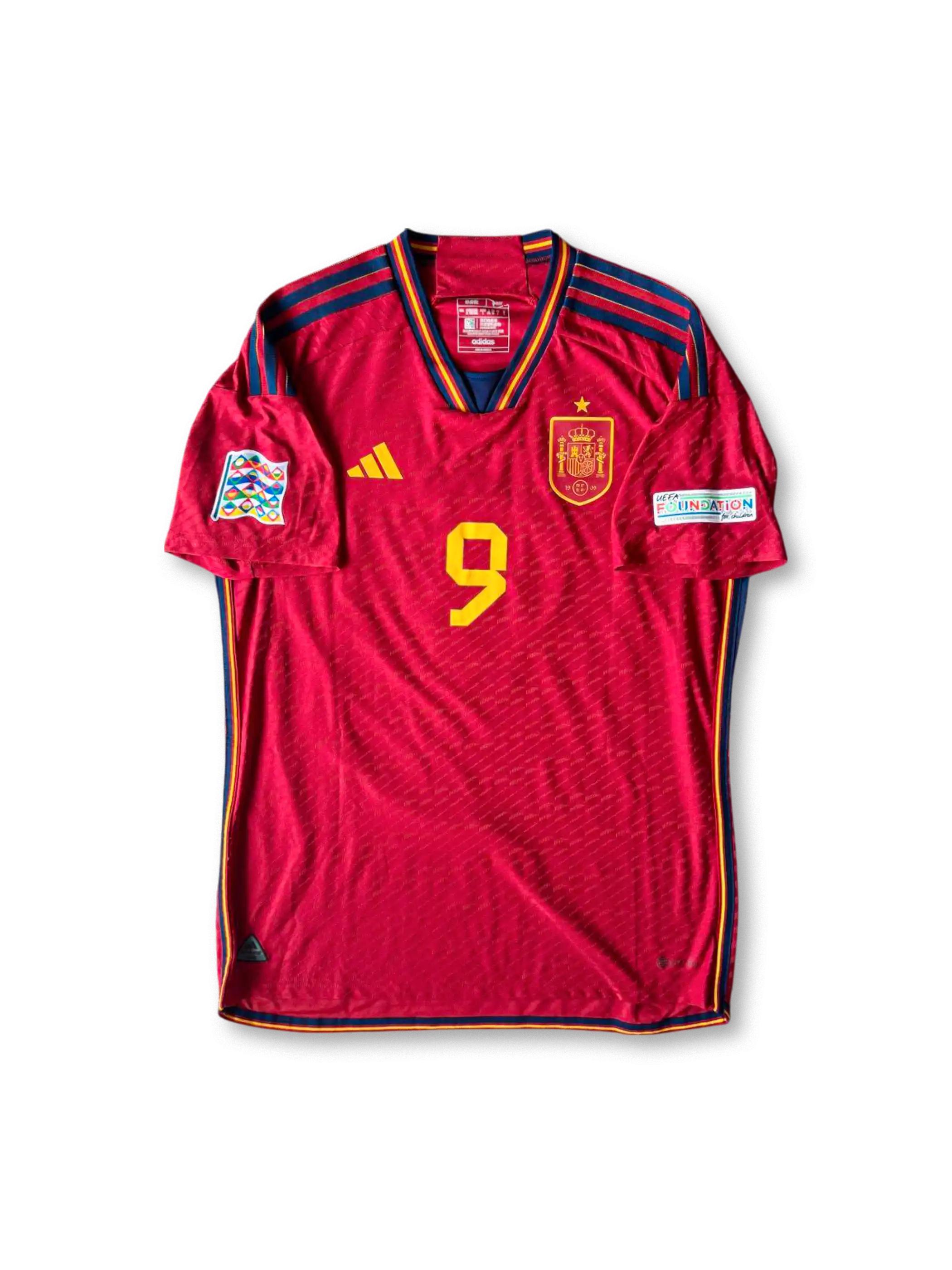 スペイン代表 オーセンティック グアビ 9番