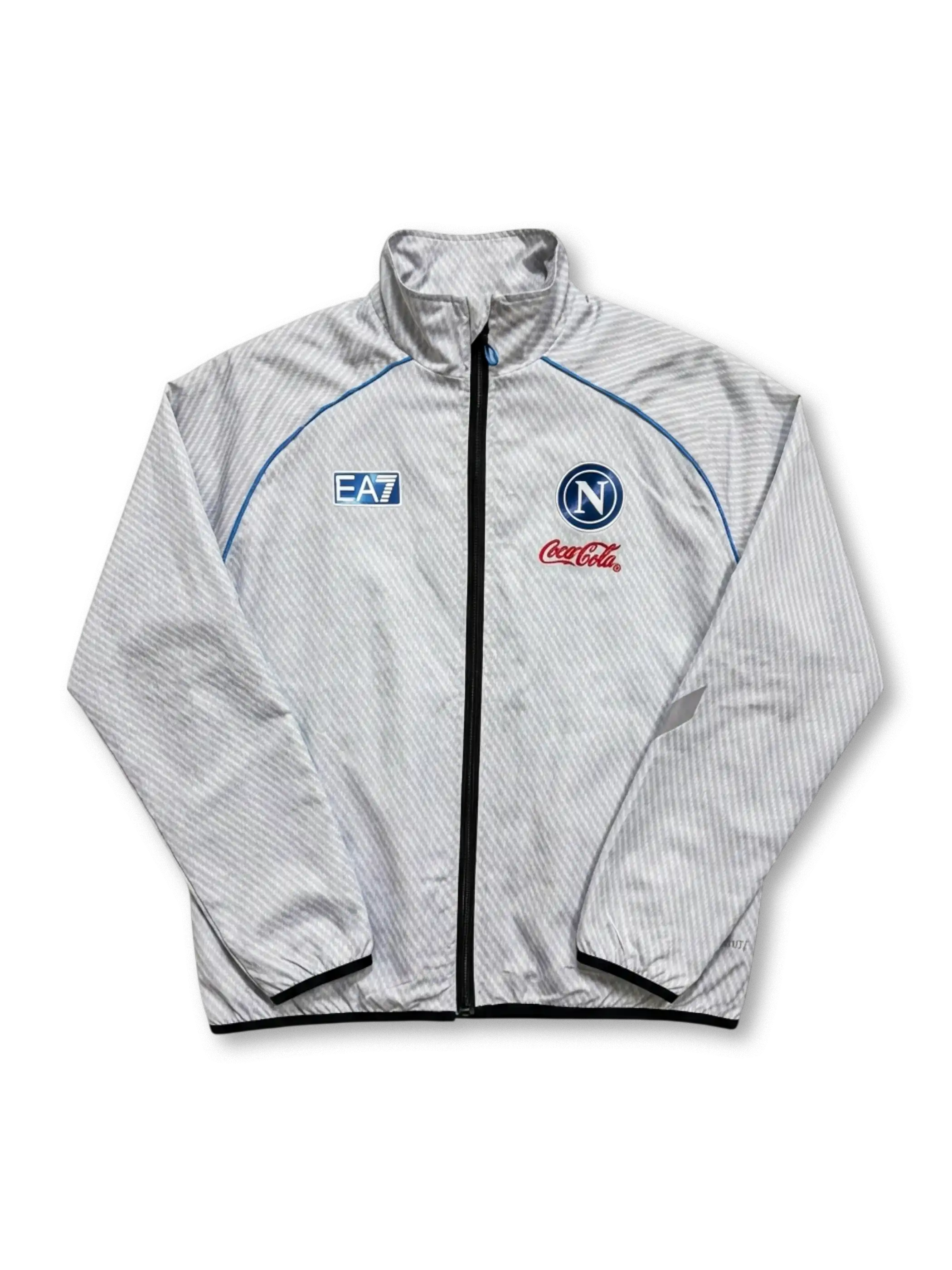 SSCナポリ EA7 トレーニングウィンドブレーカー 正面
