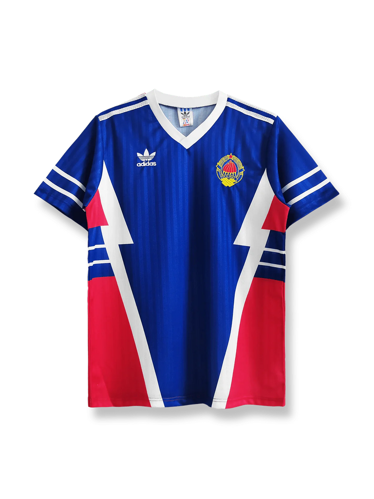 希少　adidas ユーゴスラビア代表 ゲームシャツ ビンテージ 1990シーズン ユーゴスラビア ホーム-KICKO – KICKO JAPAN